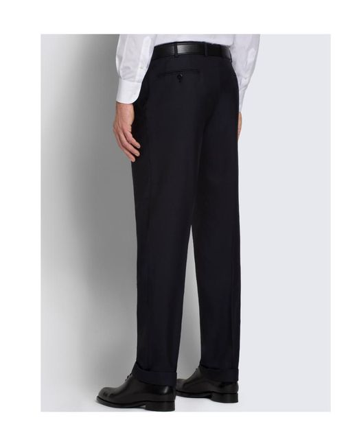 Brioni Blue Essential Gabardine Brunico Suit for men