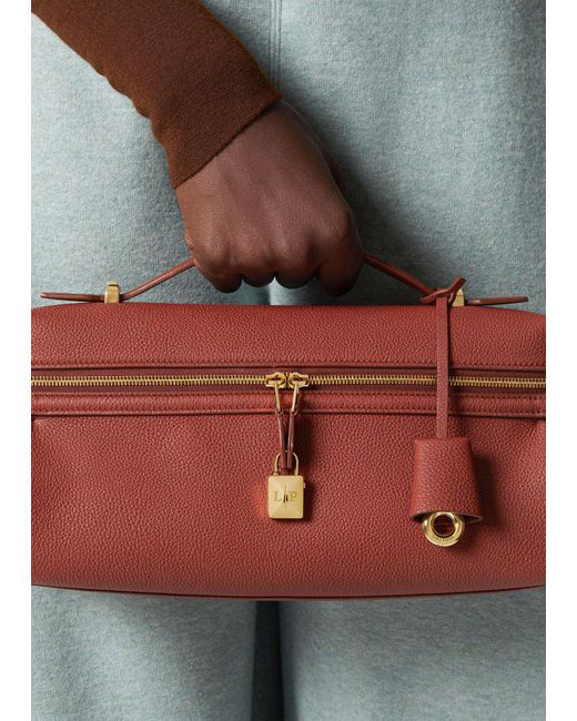 Loro Piana Red Extra Softy L29 Shoulder Bag