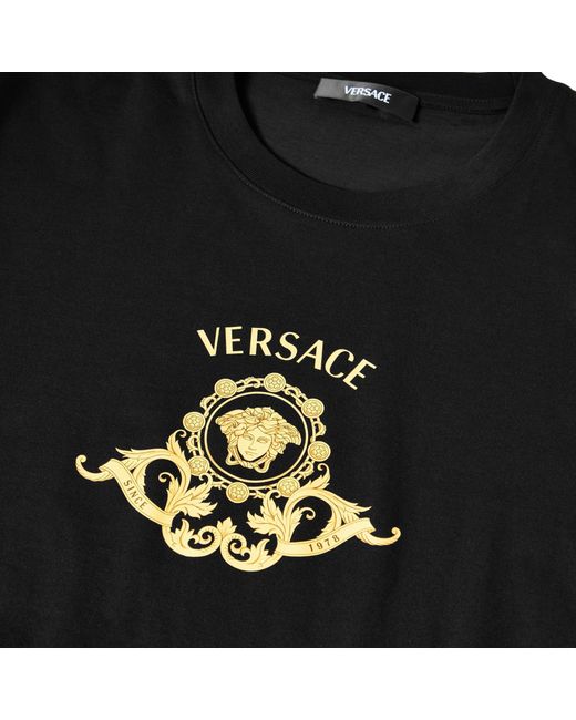 Versace Black T-Shirt for men