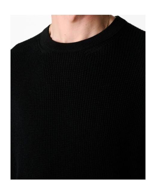 Studio Nicholson Black Portland Textured Knitwear for men