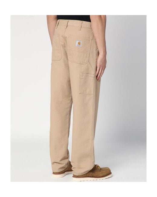 Carhartt Natural Double Knee Trousers for men