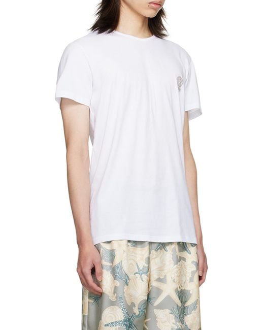 Versace Black 2-Pack Crewneck T-Shirts for men