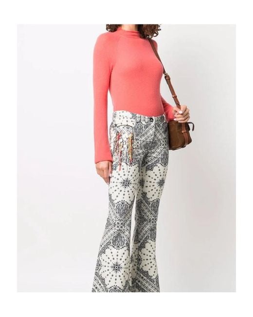 Forte_forte Pink Mock-Neck Jumper