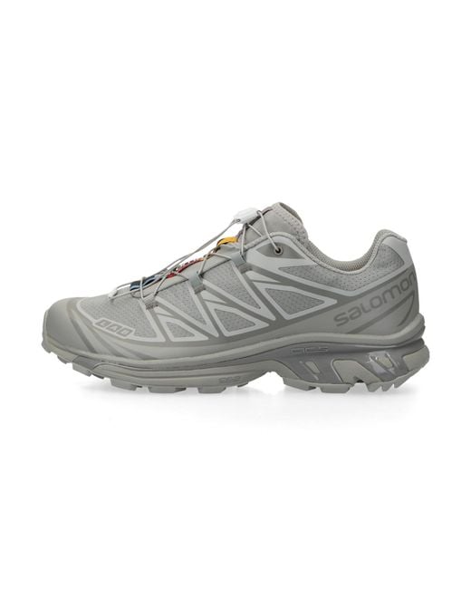Salomon Lab Gray Salomon Xt-6 Low-Top Sneakers for men