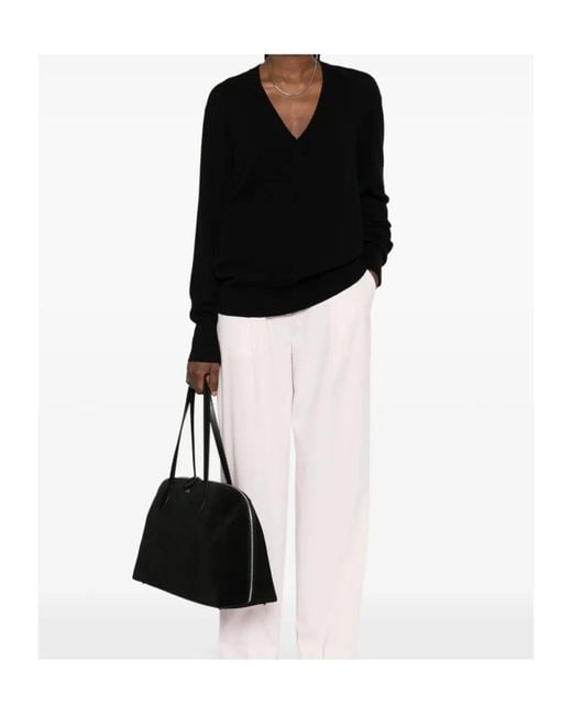 Totême  Black Cashmere Sweater