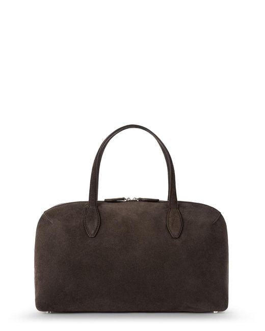 Totême Brown Totême Day Medium Top Handle Bag