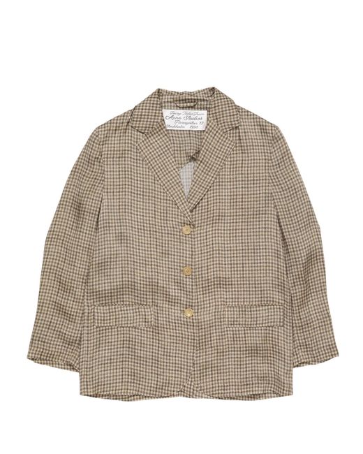 Acne Natural Faux-Fur Collar Jacket