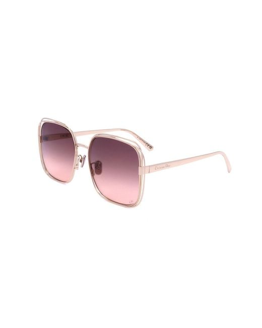 Dior Pink Full Frame Sunglasses