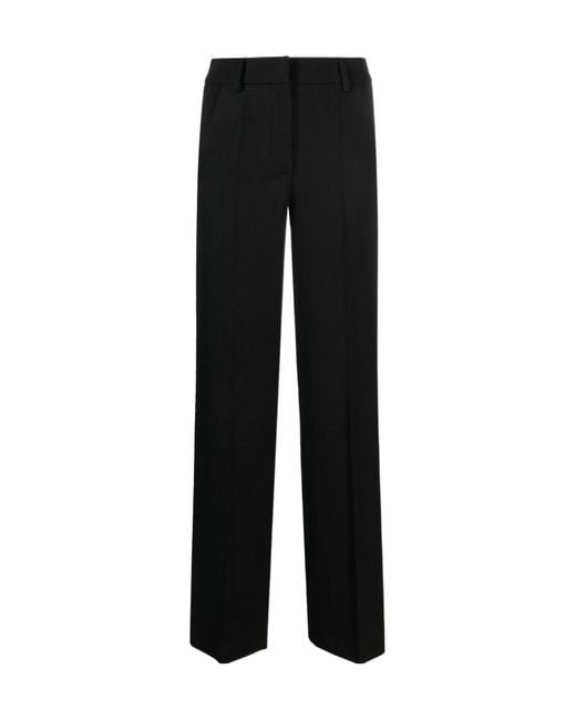 P.A.R.O.S.H. Black Liliuxy Tailored Tuxedo Trousers