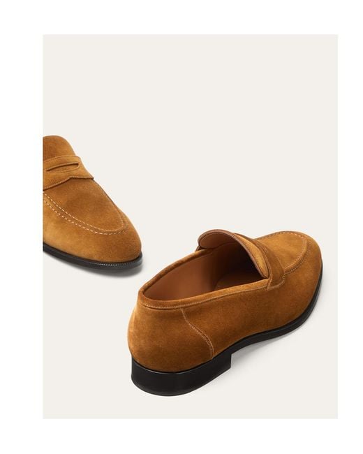 Loro Piana Brown Sergio Walk Loafers for men