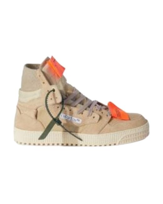 Off-White c/o Virgil Abloh Natural Off-Court 3.0 High-Top Sneakers for men