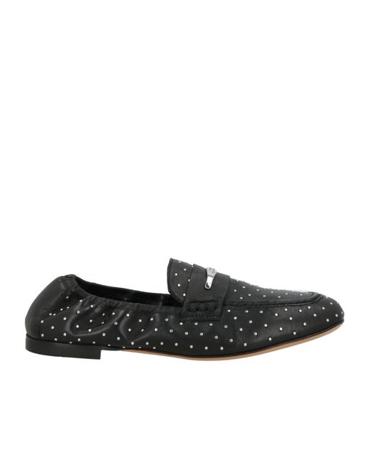 Isabel Marant Black Plain Colour Loafers