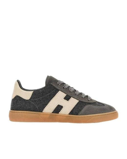 Hogan Brown Cool Sneakers