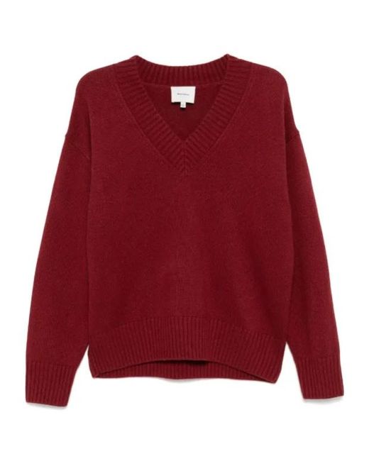 Reformation Red Jadey Jumper