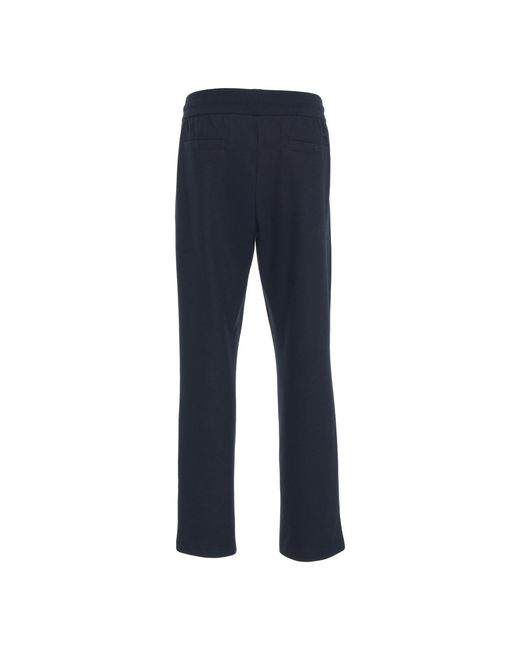Herno Blue Drawstring Sweatpants for men