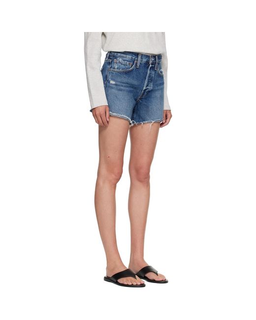 Agolde Blue Parker Ong Short