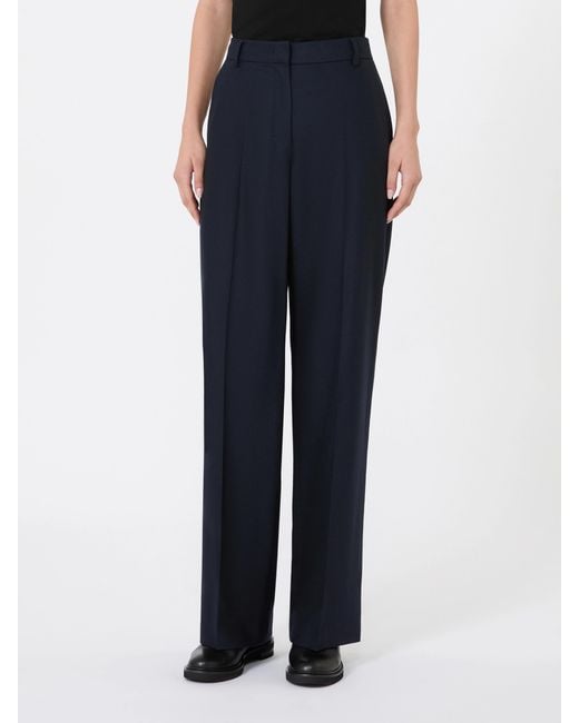 Max Mara Black Casual Pants With Belt Loops