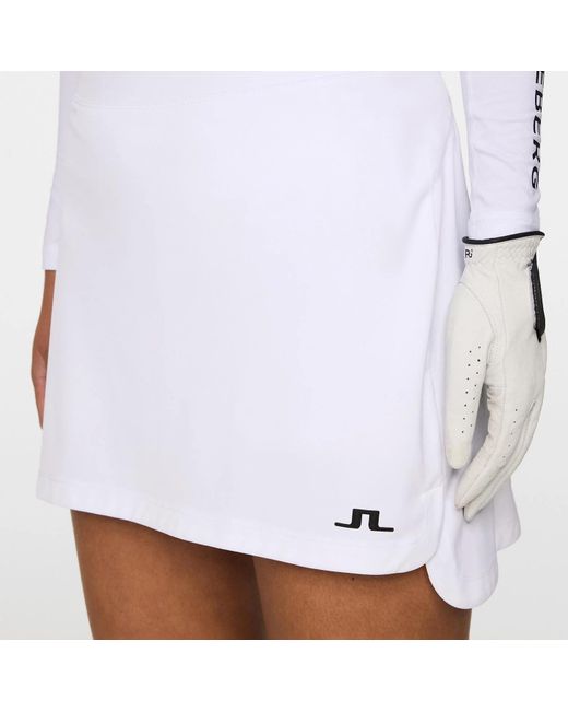 J.Lindeberg White Amy Skirt