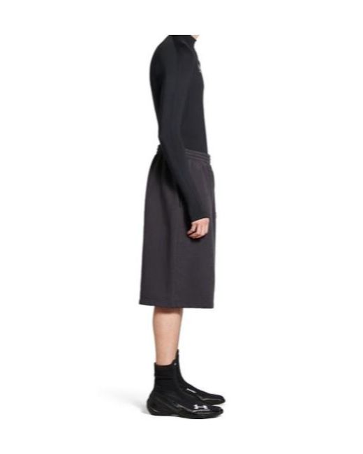 Balenciaga Blue X Under Armour Large Shorts for men