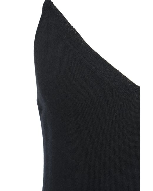 Lisa Yang Black Shoulder Strap Dress