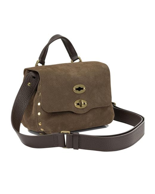Zanellato Brown Baby Postina Messenger Bag