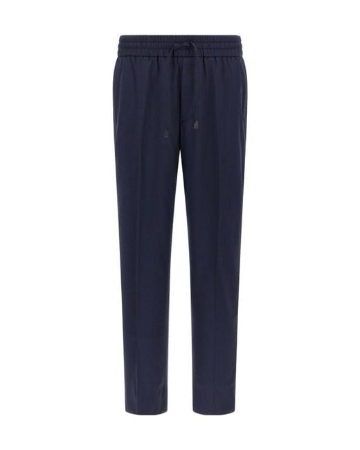 Brioni Blue 'Asolo' Pants for men