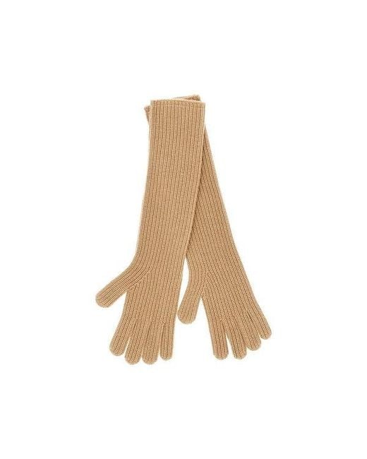 Weekend by Maxmara Natural Knitted Gloves