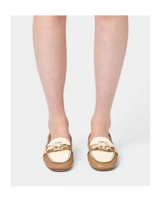 Roger Vivier Brown Très Vivier Boat Loafers