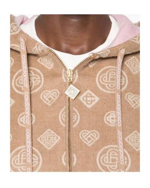 Casablanca Natural Long-Sleeved Casual Jacket