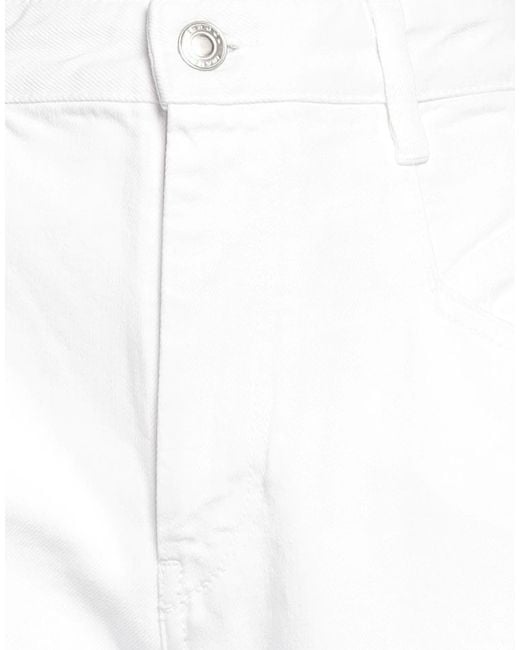Isabel Marant White Slim-Fit Straight-Leg Jeans