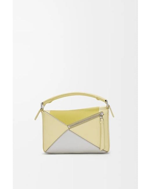 Loewe Metallic Small Puzzle Bag