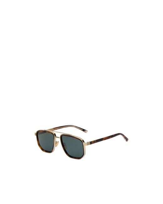 Gucci Multicolor Eyewear Navigator Frame Sunglasses for men