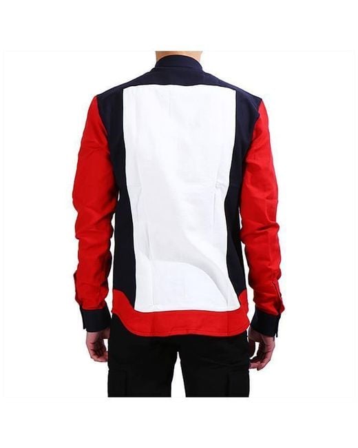 Balmain Red Long Sleeve Casual Jacket for men