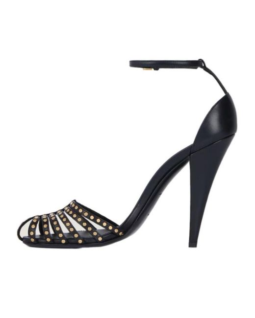 Givenchy Blue Cage Heeled Sandals