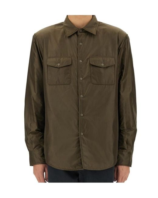 Aspesi Green 13 Plus Button-Up Shirt for men