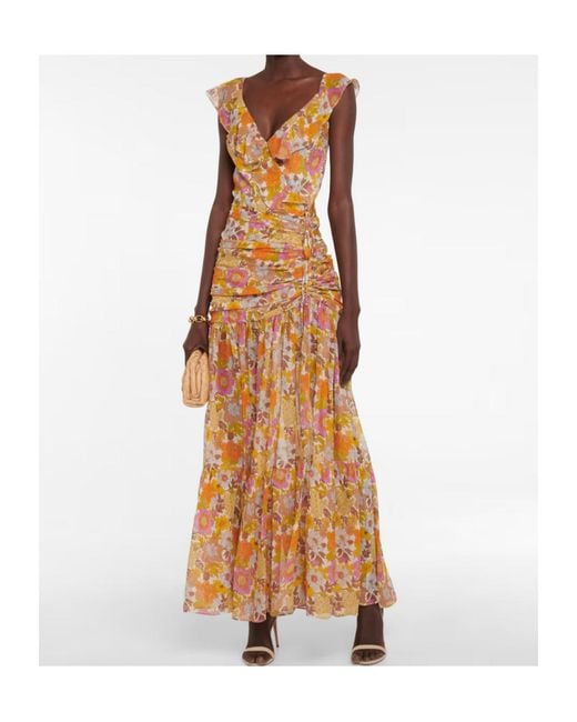 Veronica Beard Multicolor Flower Printed Dress