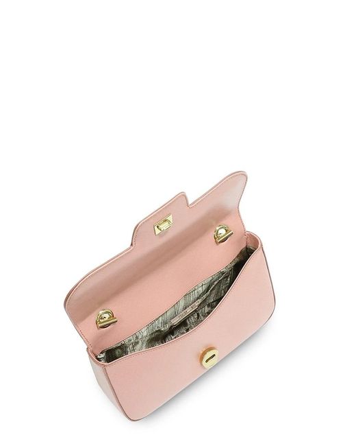Ferragamo Pink Gancini Handbag