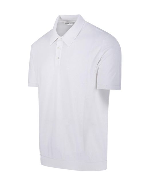Roberto Collina White Mya Classic Polo Shirt for men
