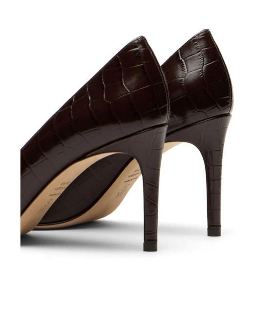 Stuart Weitzman Brown Stuart Power Pump 85
