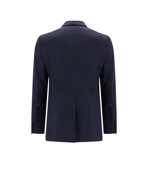 Tagliatore Blue Wool Tuxedo Suit (Set Of Three) for men