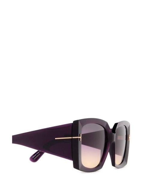 Tom Ford Black Eyewear Square Frame Sunglasses for men