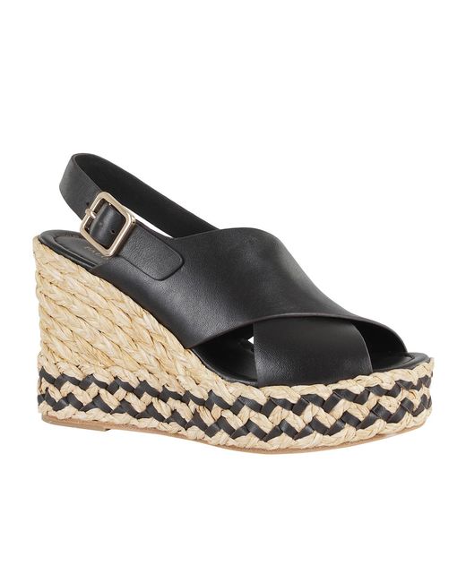 Paloma Barceló Brown Paloma Barceló Oda Wedge Heeled Sandals