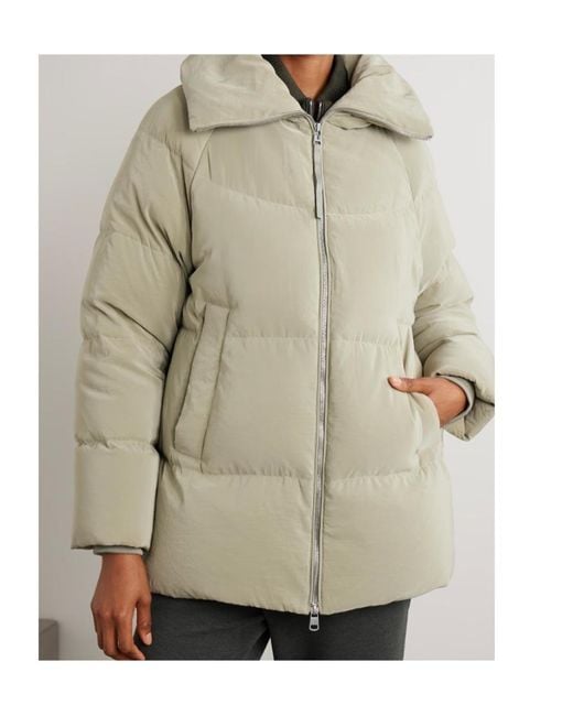 Varley Natural Long-Sleeved Down Jacket
