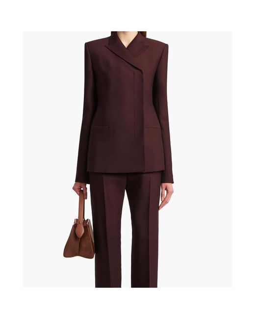 Khaite Purple Silvannah Blazer for men