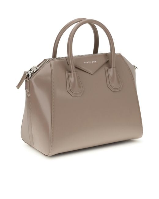 Givenchy Brown Small Antigona Top Handle Bag