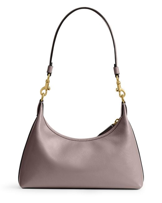COACH Gray Juliet 25 Shoulder Bag