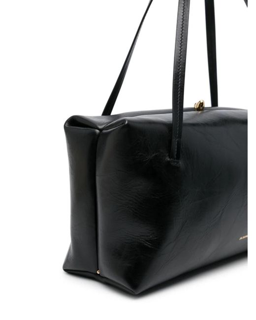 Jil Sander Black Goji Pillow Medium Shoulder Bag