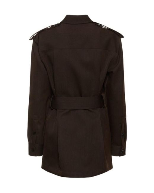 Burberry Black Single-Breasted Casual Jacket