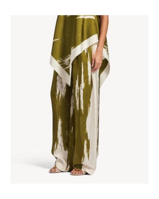 Balenciaga Green Brush Scratch Pyjama Pants