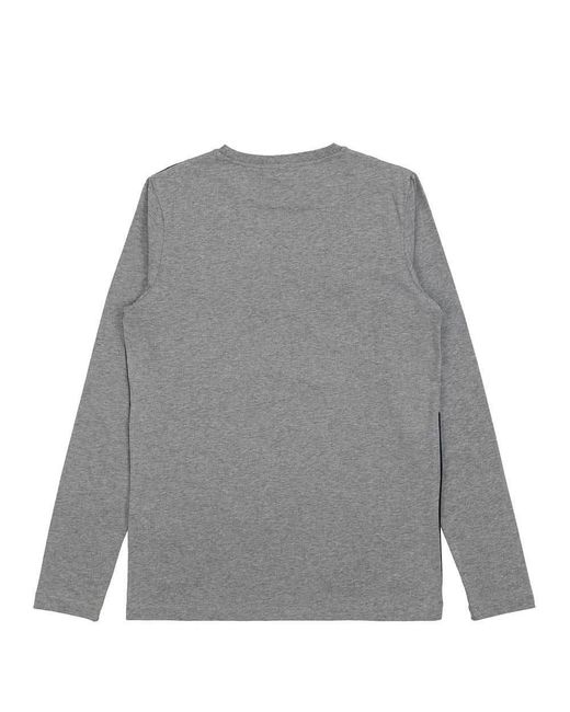 Karl Lagerfeld Gray Printed T-Shirt for men